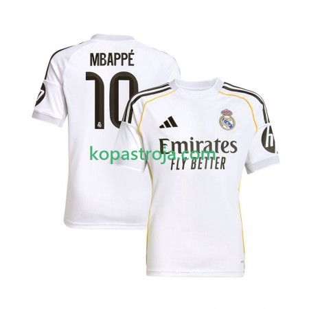 Billiga Fotbollströjor Real Madrid Kylian Mbappé 10 Hemma tröja 2025/26 Kortärmad